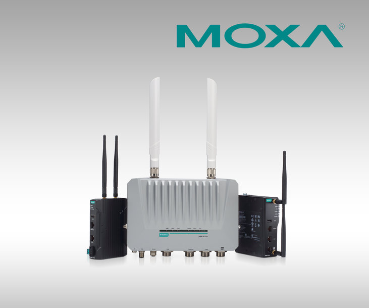 Moxa presenta gli Access Point/Client Wi-Fi industriali di nuova generazione per potenziare la applicazioni di automazione mobile a prova di futuro